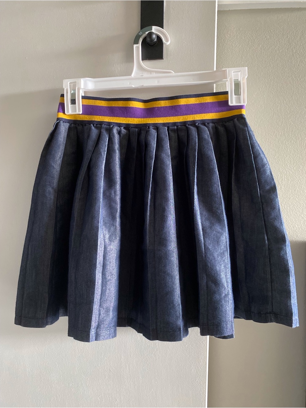 Polo Ralph Lauren Navy Pleated girl skirt